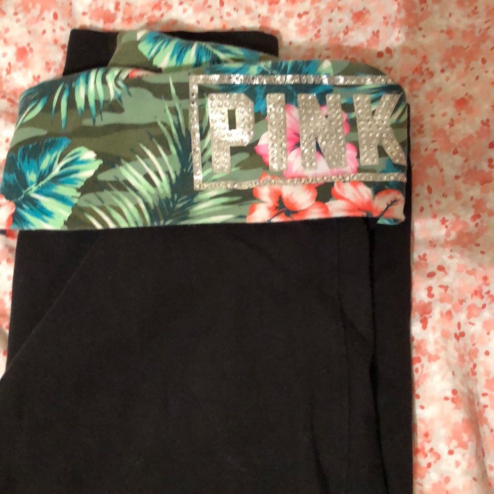 PINK yoga pants!